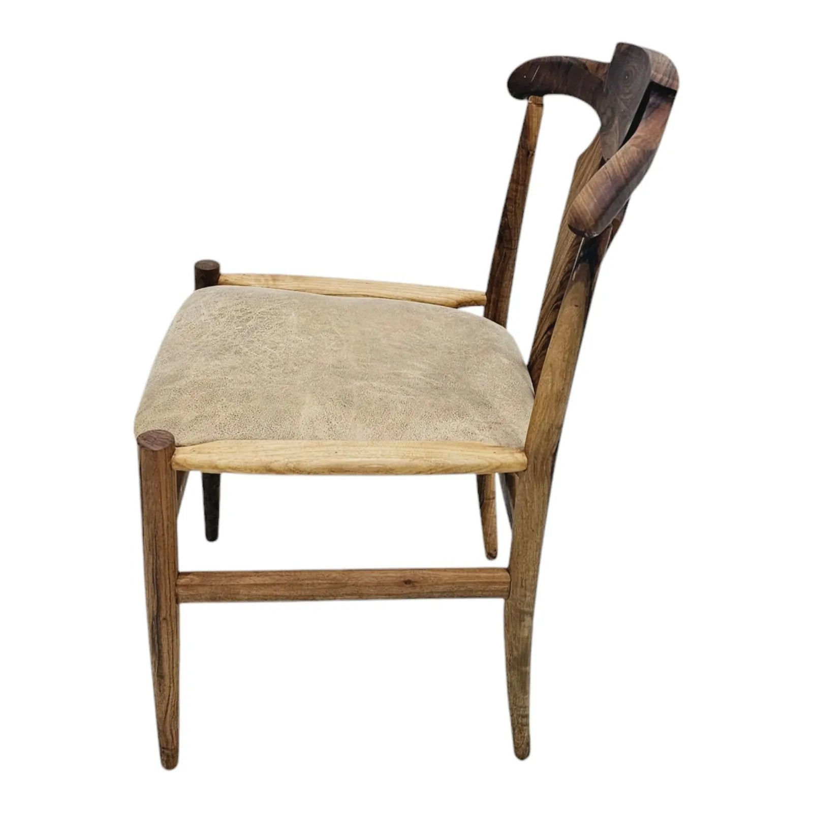 HASAGAC Rove Modern Wooden Chair | Ergonomic Design, Natural Wood Texture