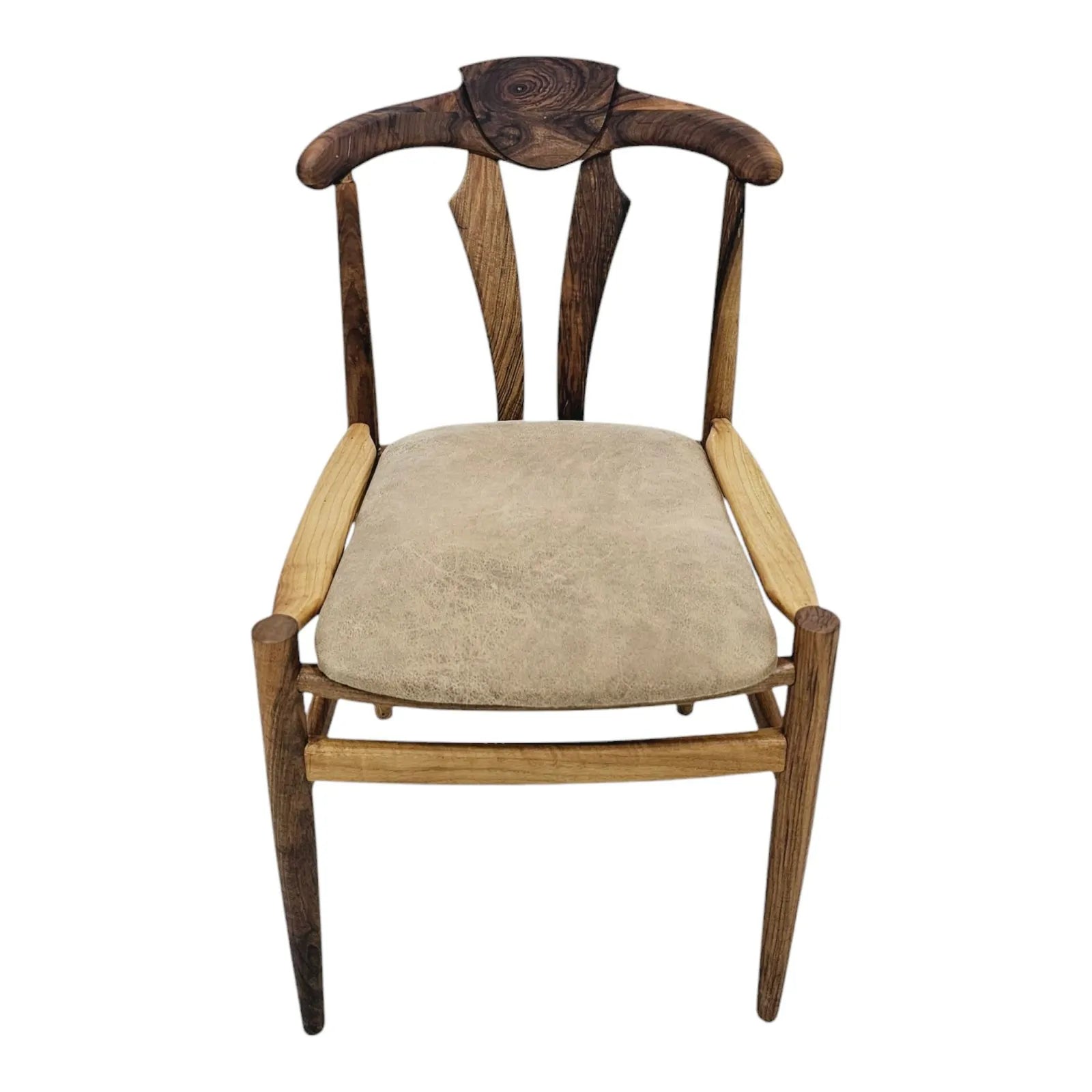 HASAGAC Rove Modern Wooden Chair | Ergonomic Design, Natural Wood Texture
