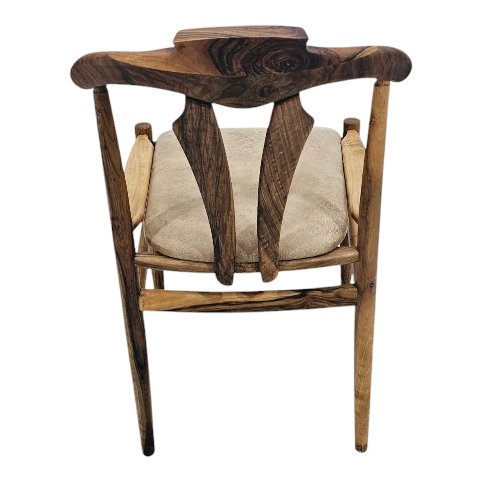 HASAGAC Rove Modern Wooden Chair | Ergonomic Design, Natural Wood Texture