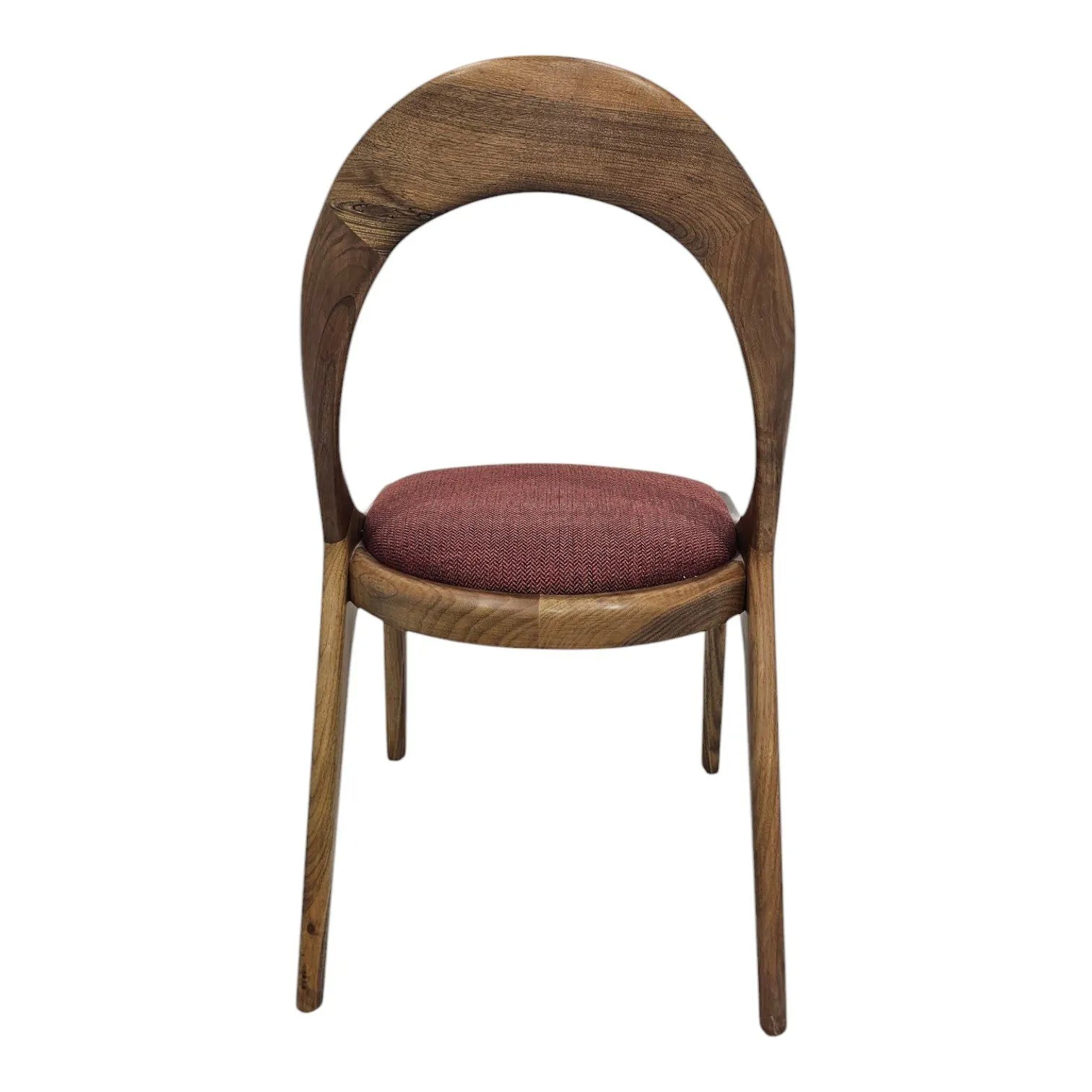 HASAGAÇ Mandarino Modern Ahşap Yemek Sandalyesi - Ergonomik Tasarım, Masif Ceviz