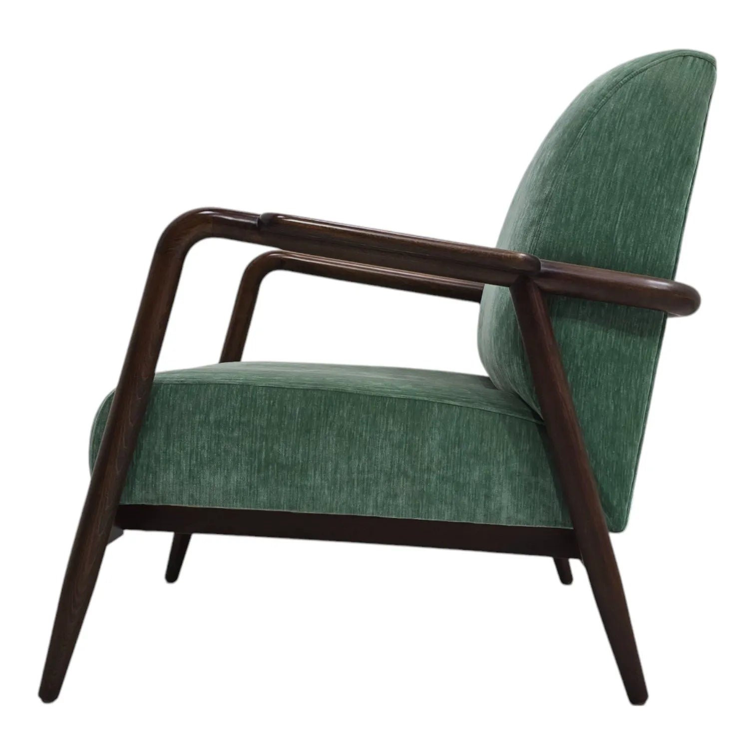HASAGAÇ Ramo Modern Retro Wooden Armchair Single Armchair - Living Room Relaxation Chair