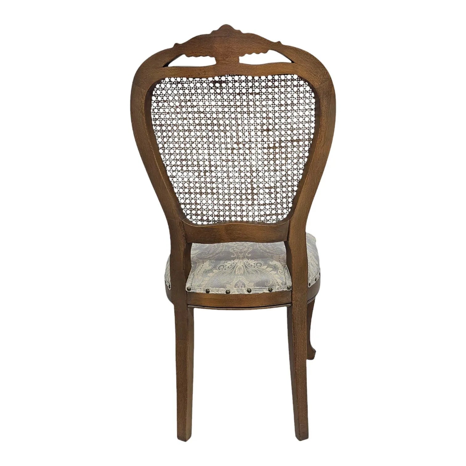 HASAGAC Rende Classic Chair - Vizon Wood with Rattan Details